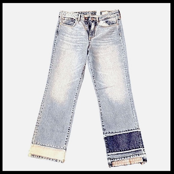 H&M Denim - Denim Straight Cut High Waist Size 28